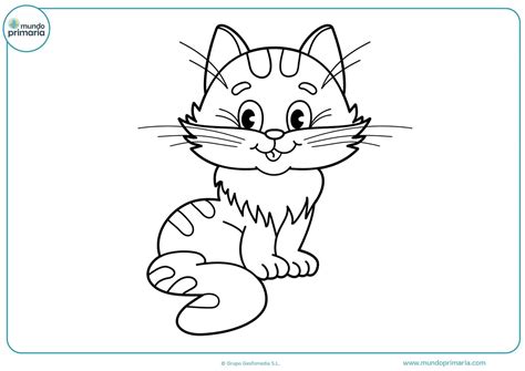Dibujos De Animales Para Colorear Gatos Dibujos De Animales Tiernos