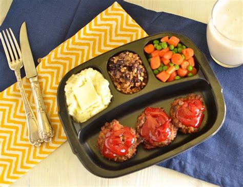 A tv dinner in the united states usually consists of a type of meat for the main course, and sometimes vegetables. Homemade TV Dinner | Recipe | Homemade, Lunch ideas for ...