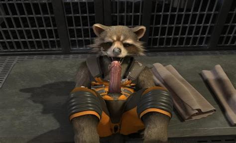 Yaoisource On Twitter Rocket Raccoon From Guardians Of