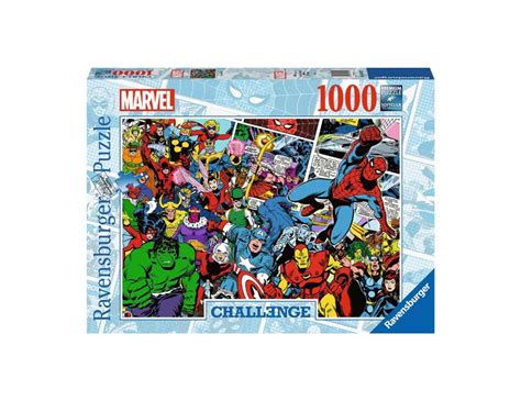 Challenge yourself and bring together all the pieces of this 3000 piece puzzle featuring a multitude of characters from across the marvel universe. Marvel Challenge Puzzle (1000 piezas) | Universo Funko ...