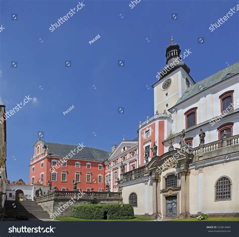 Town Broumov Old Monastery Czech Republic Stock Photo 523814464