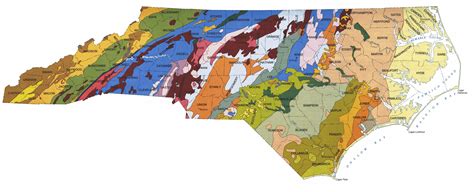 Geologic Map Of North Carolina Living Room Design 2020