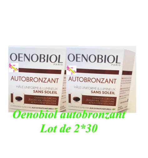 Oenobiol Autobronzant Oenobiol Lot De 230 Capsules Autobronzant O