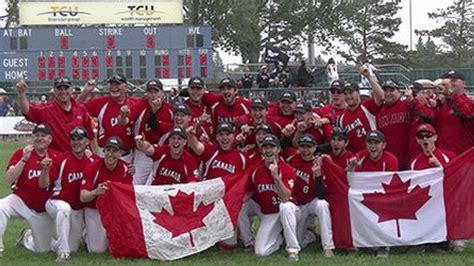 Team Canada Wins Mens World Softball Championship Saskatchewan Cbc