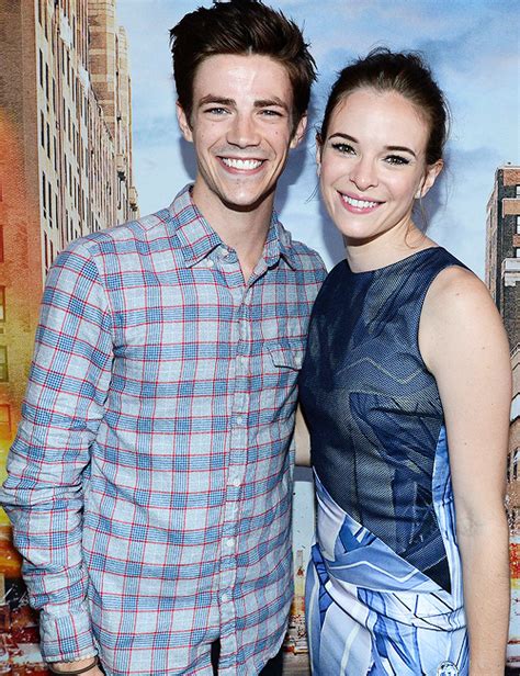 Danielle Panabaker And Grant Gustin Attend Buzzfeed’s The Flash Bash 25 July 2014 The Flash