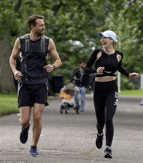 louise linton dons sneakers and sweats for a morning run daily mail online