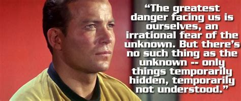 Captain Kirk Quote Star Trek Quotes Trekking Quotes Star Trek