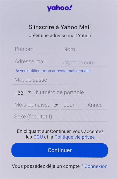 Yahoo Mail France Comment Créer Une Adresse Mail Gratuite