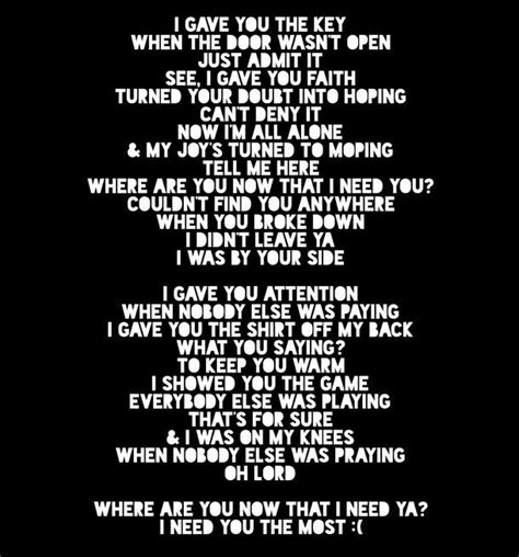 Lyrics To Where Are You Now Papersbopqe