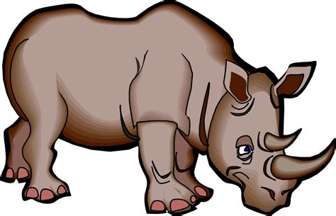 Cartoon Rhino