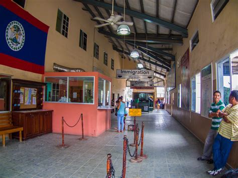 To exit belize, all tourists (except guatemalan tourists) need to pay a $30bzd exit fee at customs. Guatemala-Belize Border Crossing @ Melchor de Mencos ...