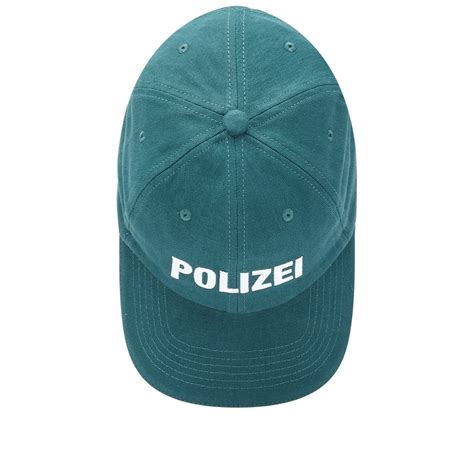 Vetements Polizei Cap Police Green End Hk