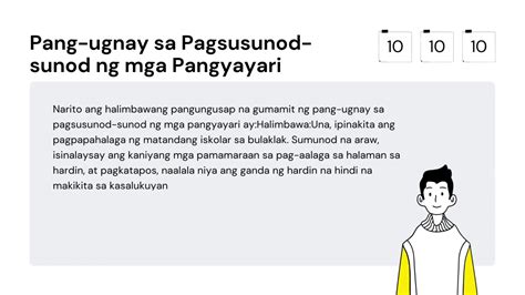 Mga Pang Ugnay Sa Pagsusunod Sunod Ng Mga Pangyayari Teacher Jeboie