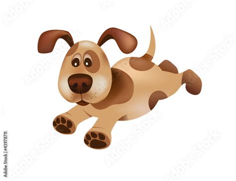 Cartoon Spotty Dog Stock Vector Adobe Stock
