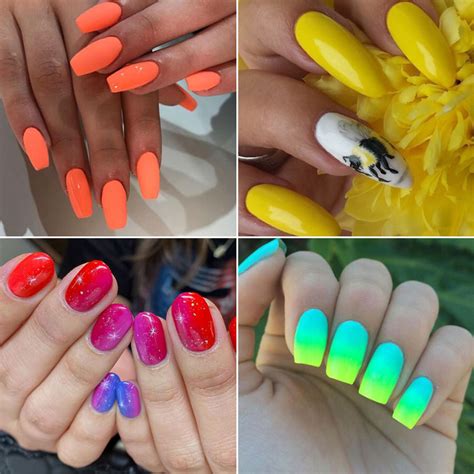 125 Cute Summer Nail Designs: Colorful Ideas, Trends & Art ... Raise your hand if you like to get your nails done before a vacation.
