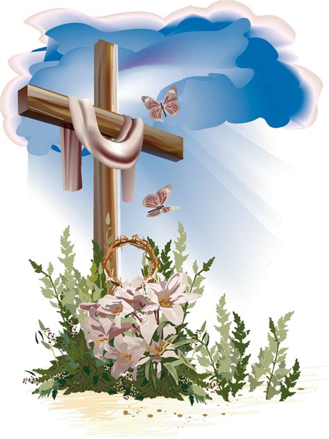 Easter Cross Png Isolated Photo Png Mart