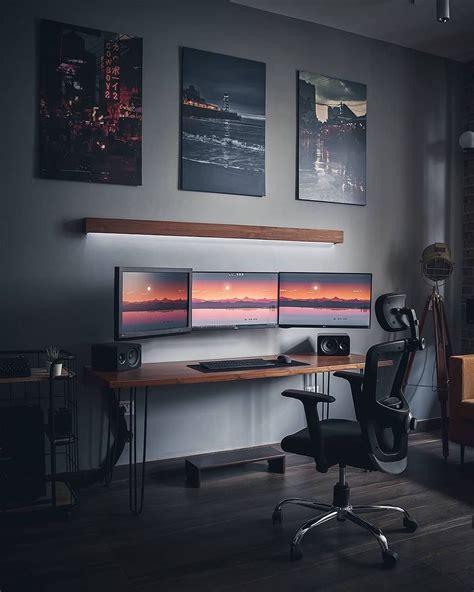30 Aesthetic Desk Setups For Creative Workspace Home Studio Setup