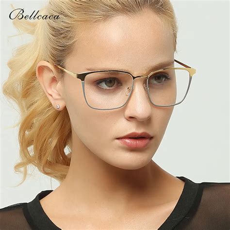 Bellcaca Spectacle Frame Women Myopia Eyeglasses Prescription Computer