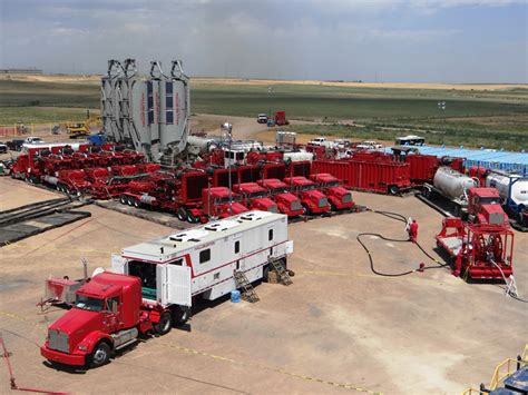 First Electric Powered Fracking Carried Out By Halliburton Oklahoma