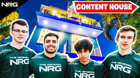 The New Nrg Rocket League Content House Musty Jstn Garrettg And Sizz