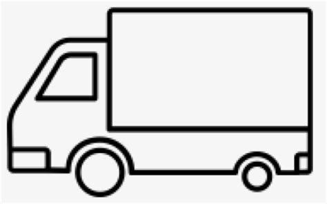 Moving Truck Moving Truck Coloring Page Free Transparent Clipart