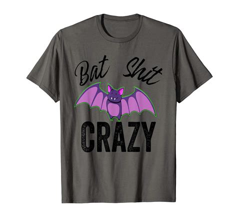 Funny Adult Humor Batshit Crazy Halloween T Shirt Zelitnovelty