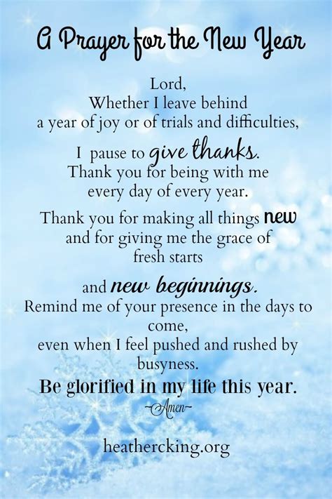 A New Years Prayer Artofit