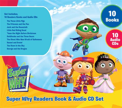 Super Why Readers Full Set Book And Cd Yes24