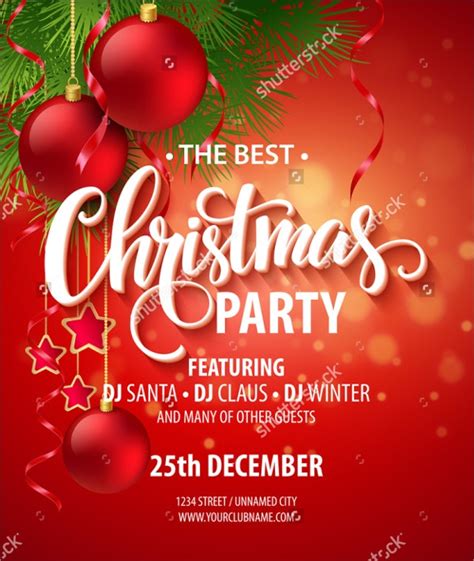 37 Christmas Party Invitation Templates Psd Vector Ai Eps