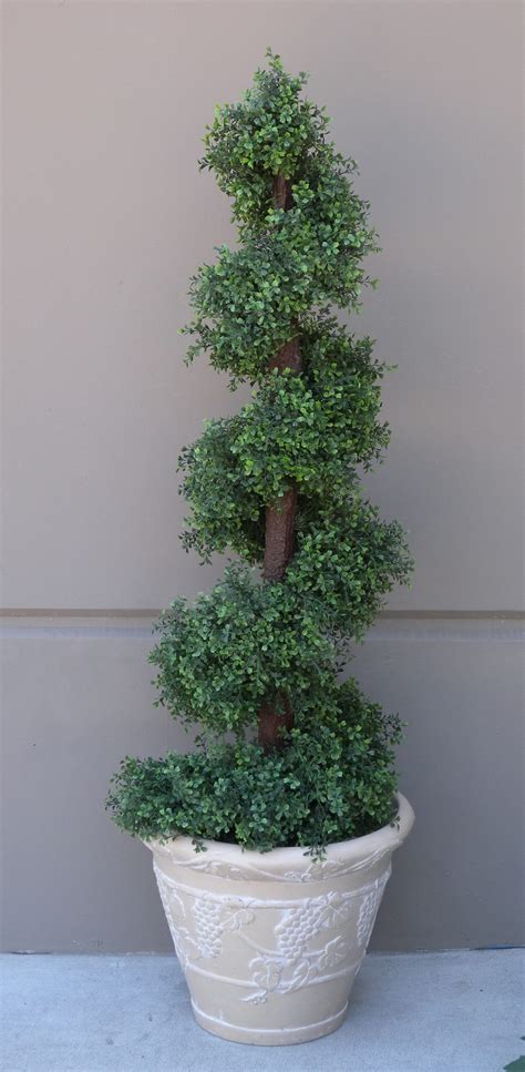Artificial Spiral Topiary Treescapes And Plantworks