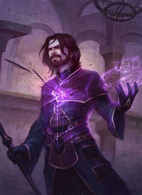 DnD Mages Wizards Sorcerers Fantasy Artwork Character Portraits
