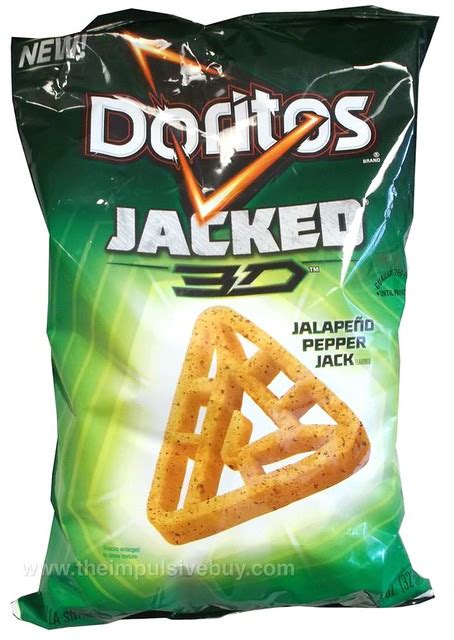 Review Doritos Jacked 3d Jalapeño Pepper Jack The Impulsive Buy