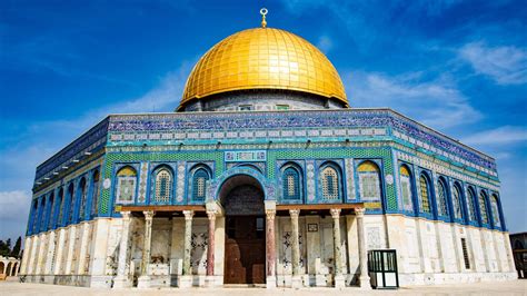 Visiting The Temple Mount And Dome Of The Rock Tourist Israel