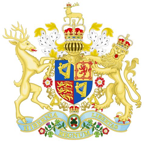 Royal Coat Of Arms For Use In Ireland By Yireshalom On Deviantart