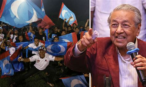 The day has been declared a bank holiday. Malaysia election 2018 results: Mahathir Mohamad secures ...