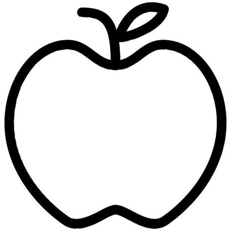 Resultado De Imagen Para Manzanas Para Colorear Manzanas Dibujo