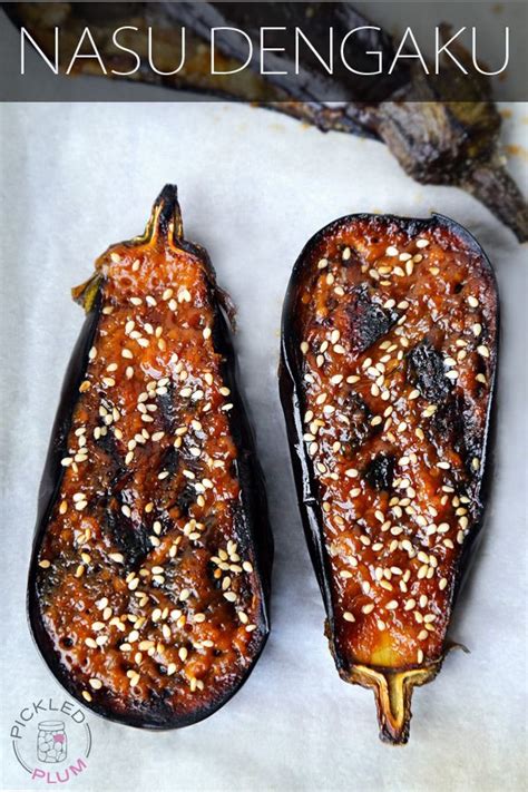 Resep saus bbq berikut ini paling enak untuk olesan ayam, sosis, daging, atau ikan. Nasu Dengaku - Miso Glazed Eggplant | Pickled Plum Food ...