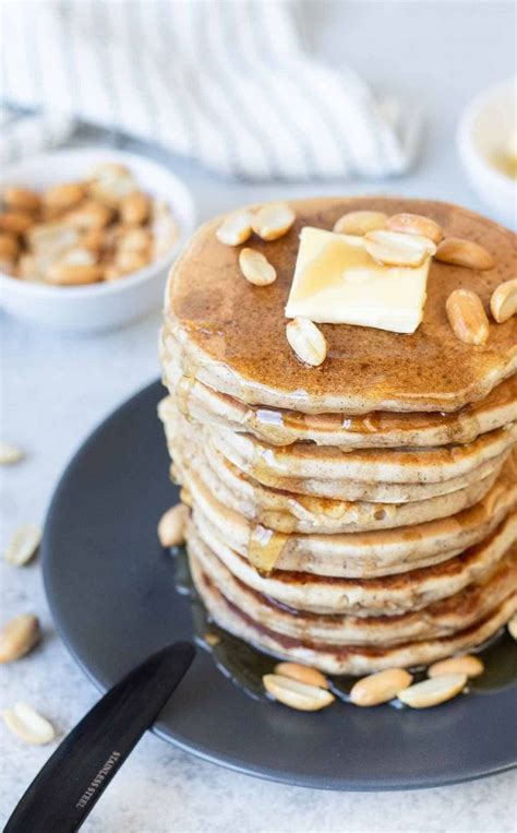 Homemade Peanut Butter Pancakes Without Eggs Healthy Life Trainer