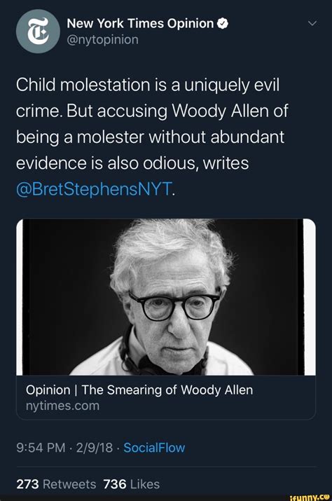 New York Times Opinion Nytopinion Child Molestation Is A Uniquely Evil