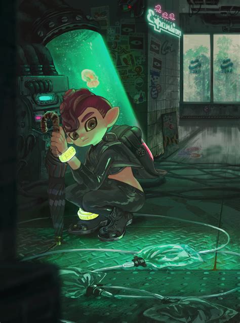 Octoling Agent 8 And Octoling Boy Splatoon And 2 More Drawn By