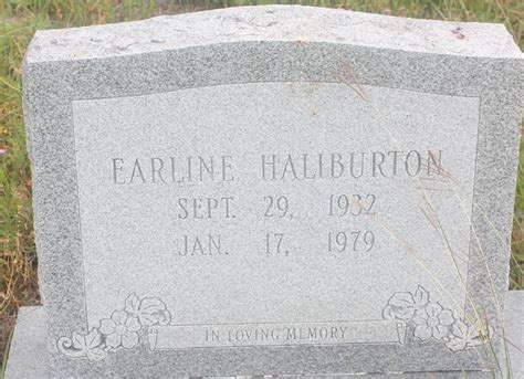 Earline Phillips Haliburton 1932 1979 Find A Grave Memorial