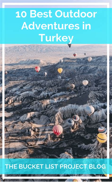 10 Best Outdoor Adventures In Turkey The Bucket List Project