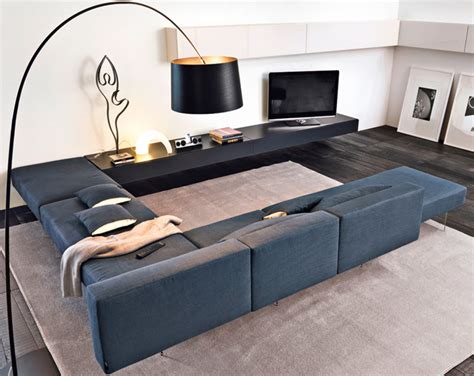 The two large back cushions allow comfortable support even when the mattress is extended. air sofa | lago in miami