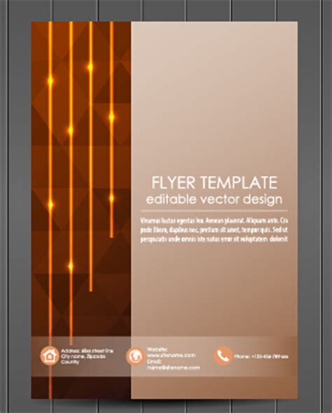 magazine cover page design  vector