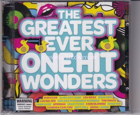 Greatest Ever One Hit Wonders By Various Artists Cd May 2016 For