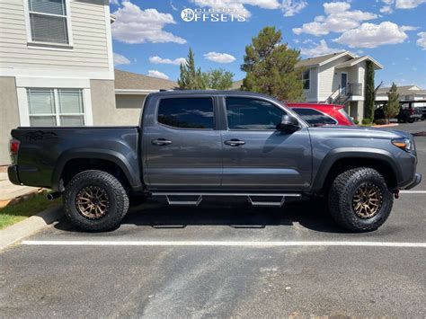 2021 Toyota Tacoma With 16x8 1 Fuel Rebel 6 And 28575r16 Falken