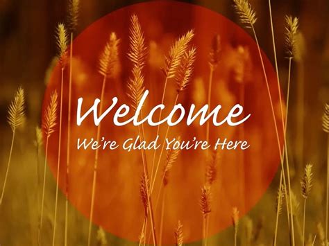 Autumn Welcome Title Background Videos2worship Sermonspice