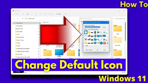 Change Folder Icon Windows 11 How To Change Default Folder Icon In