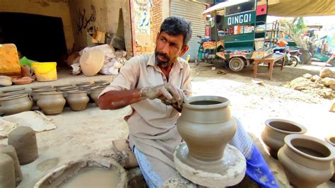 Making A Clay Pots In Village Punjab Village Life Pakistan Youtube