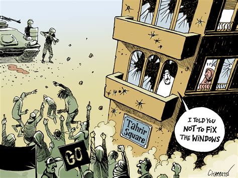 Egypts Revolution Rages On Globecartoon Political Cartoons
